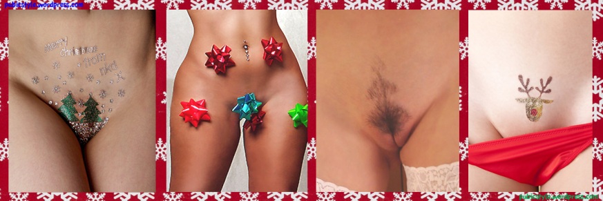 Christmas pubic styles
